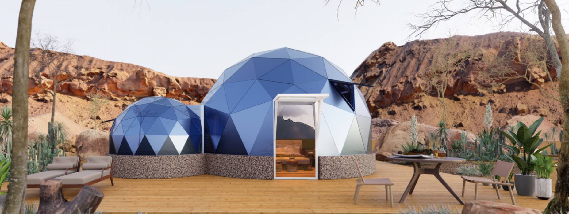 万宁市球形智能光伏玻璃星空房